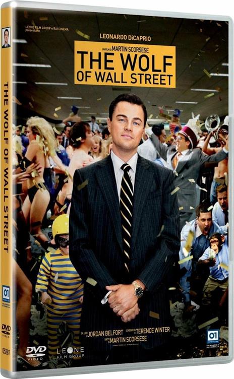 The Wolf of Wall Street di Martin Scorsese - DVD