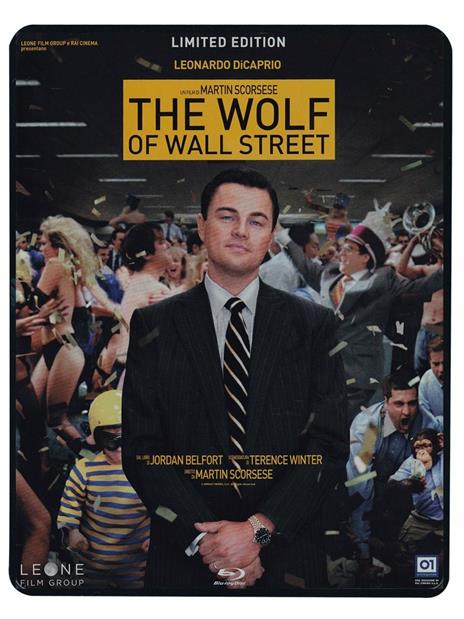 The Wolf of Wall Street (2 dischi + Steelbook)<span>.</span> Limited Edition di Martin Scorsese - Blu-ray