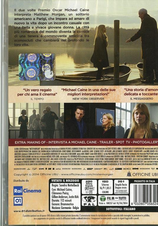 Mister Morgan di Sandra Nettelbeck - DVD - 2