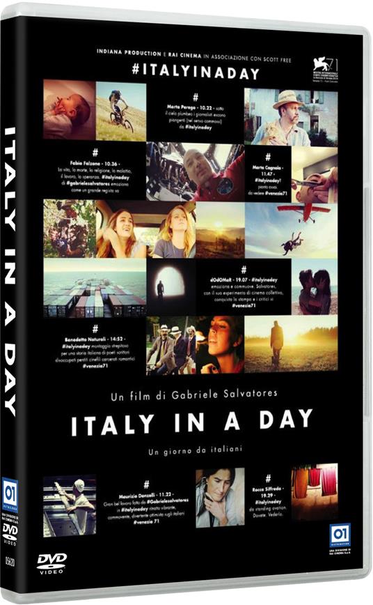 Italy in a Day. Un giorno da italiani di Gabriele Salvatores - DVD