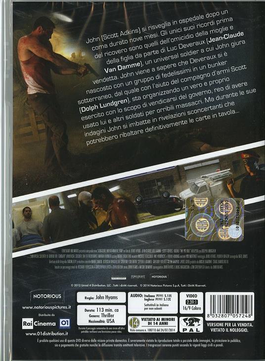 Universal Soldier. Il giorno del giudizio di John Hyams - DVD - 2