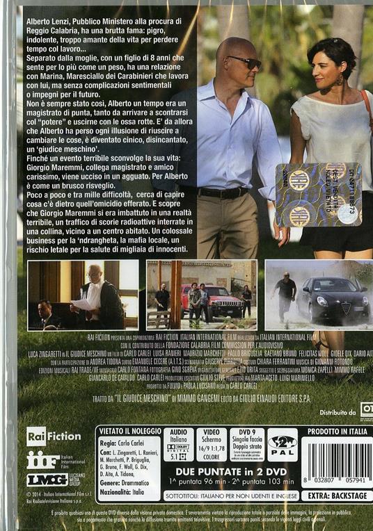Il giudice meschino (2 DVD) di Carlo Carlei - DVD - 2