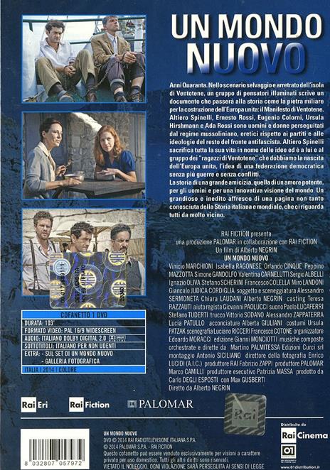Un mondo nuovo di Alberto Negrin - DVD - 2