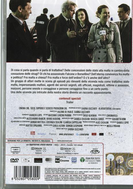 La trattativa di Sabina Guzzanti - DVD - 2