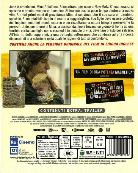 Hungry Hearts di Saverio Costanzo - Blu-ray - 2