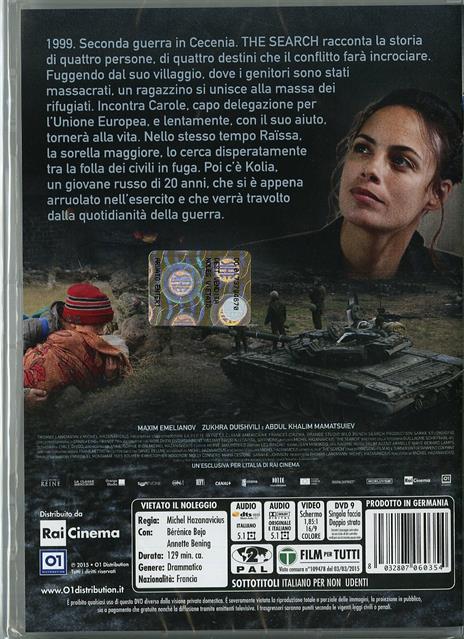 The Search di Michel Hazanavicius - DVD - 2