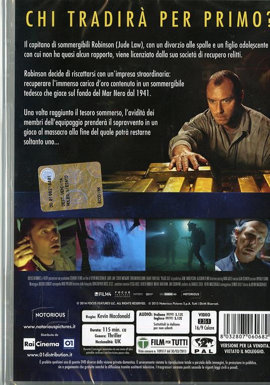 Black Sea di Kevin Macdonald - DVD - 2