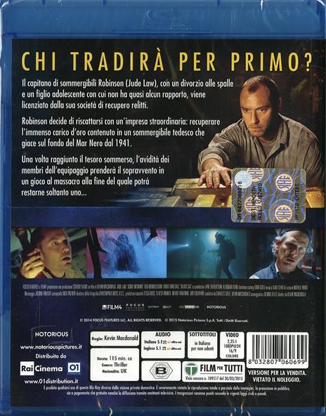 Black Sea di Kevin Macdonald - Blu-ray - 2