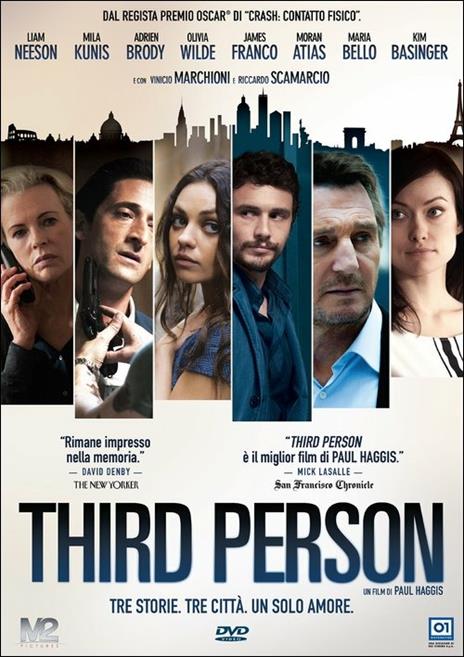 Third Person di Paul Haggis - DVD