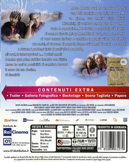 Torno indietro e cambio vita di Carlo Vanzina - Blu-ray - 2