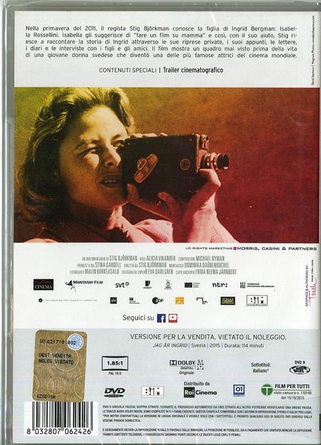 Io sono Ingrid di Stig Bjorkman - DVD - 2