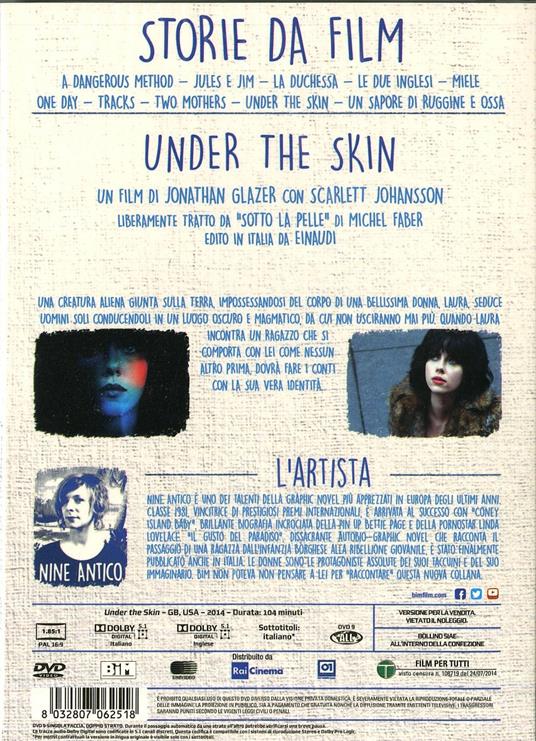 Under the Skin di Jonathan Glazer - DVD - 2
