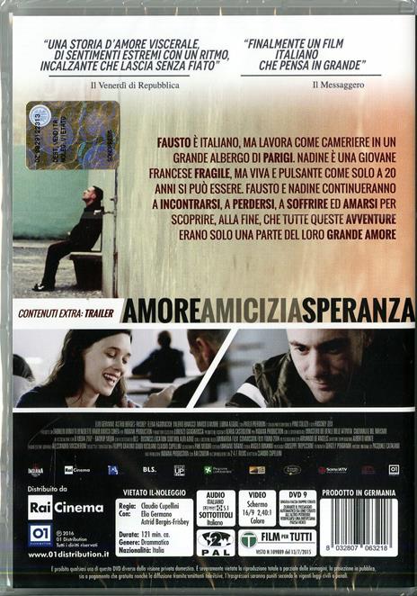 Alaska di Claudio Cupellini - DVD - 2