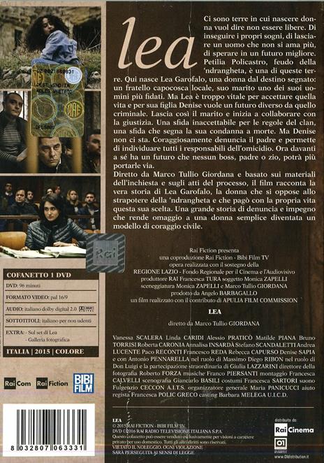 Lea di Marco Tullio Giordana - DVD - 2