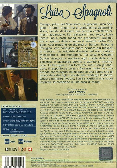 Luisa Spagnoli (2 DVD) di Lodovico Gasparini - DVD - 2