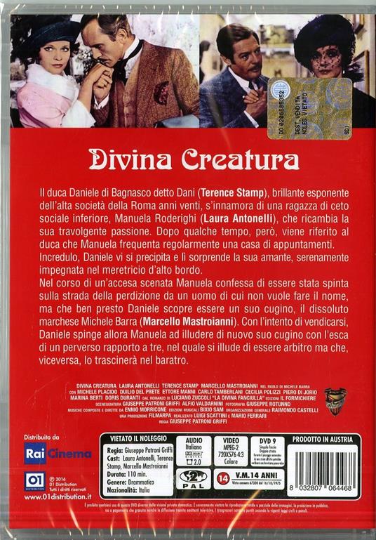 Divina creatura di Giuseppe Patroni Griffi - DVD - 2