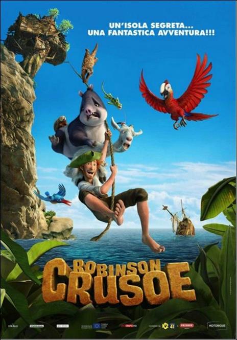 Robinson Crusoe di Ben Stassen,Vincent Kesteloot - Blu-ray
