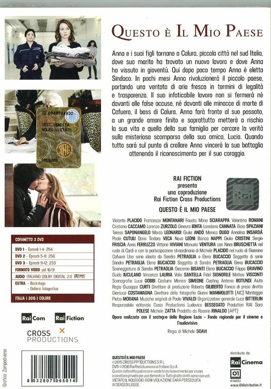 Questo è il mio paese (3 DVD) di Michele Soavi - DVD - 2