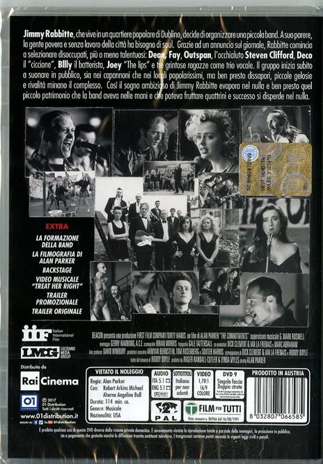 The Commitments di Alan Parker - DVD - 2