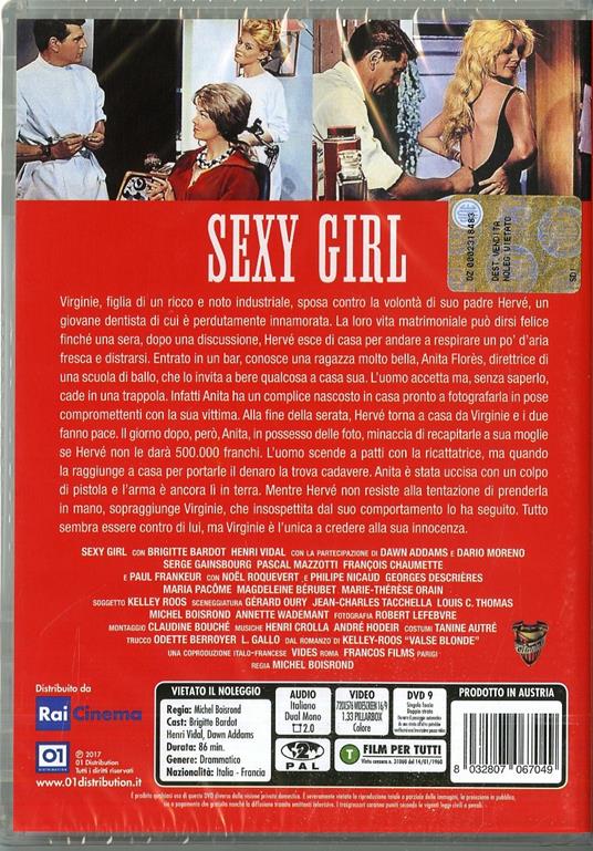 Sexy Girl (DVD) di Michel Boisrond - DVD - 2