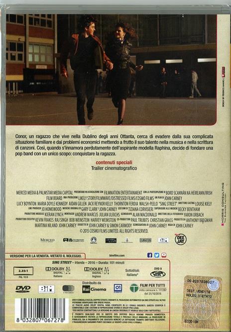 Sing Street (DVD) di John Carney - DVD - 2