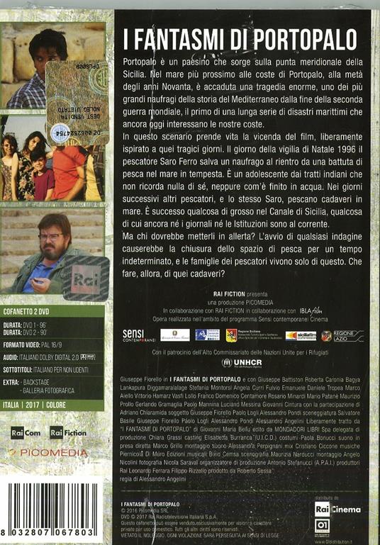 Il fantasmi di Portopalo (2 DVD) di Alessandro Angelini - DVD - 2