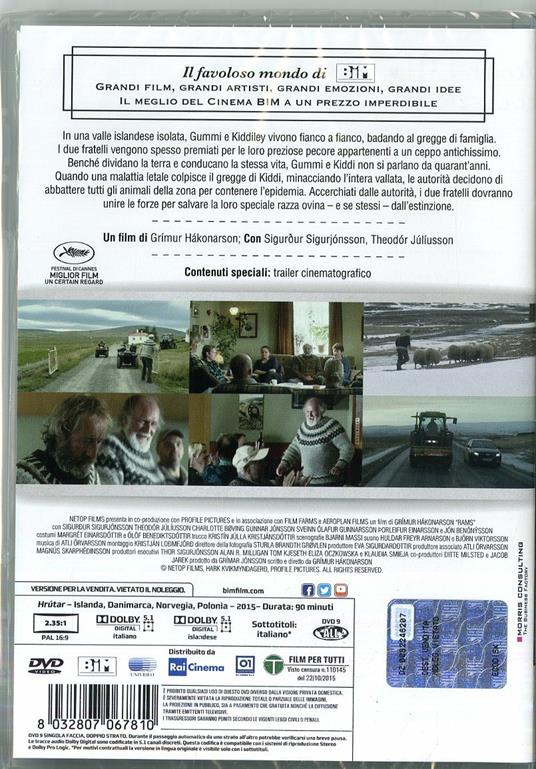 Rams (DVD) di Grímur Hákonarson - DVD - 2