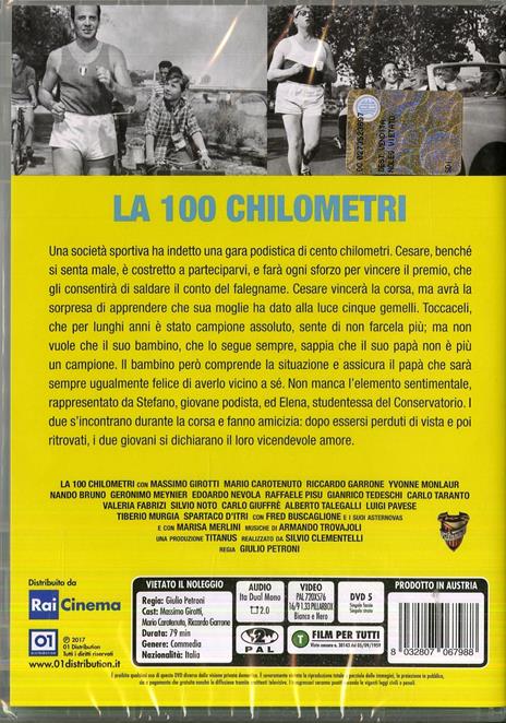 La cento chilometri (DVD)  di Giulio Petroni - DVD - 2