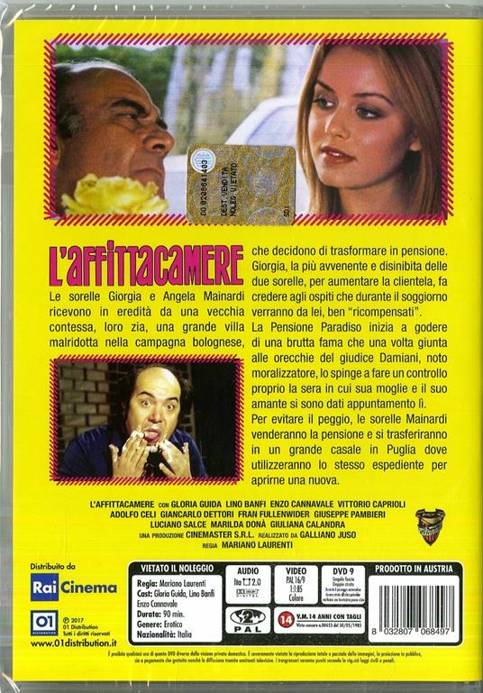 L' affittacamere (DVD) di Mariano Laurenti - DVD - 2