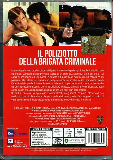Il poliziotto della brigata criminale (DVD) di Henri Verneuil - DVD - 2