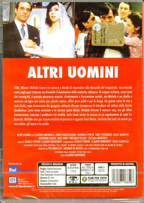 Altri uomini (DVD) di Claudio Bonivento - DVD - 2
