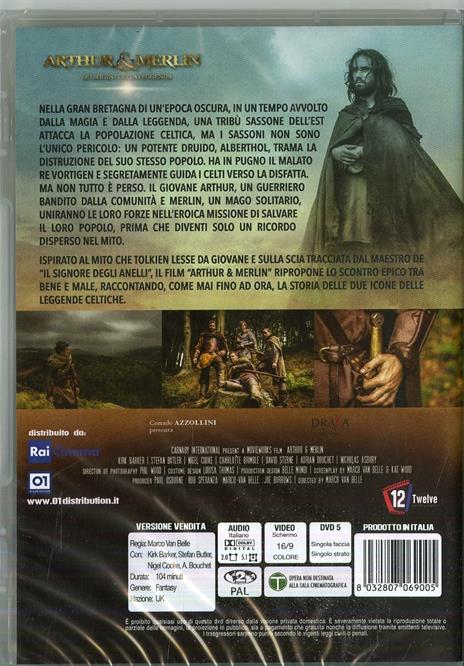 Arthur & Merlin (DVD) di Marco Van Belle - DVD - 2