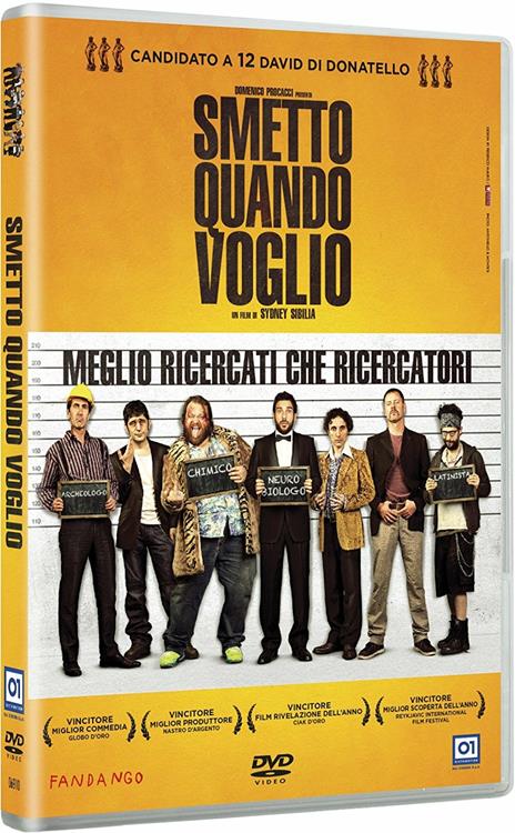 Smetto quando voglio. New Edition (DVD) di Sydney Sibilia - DVD