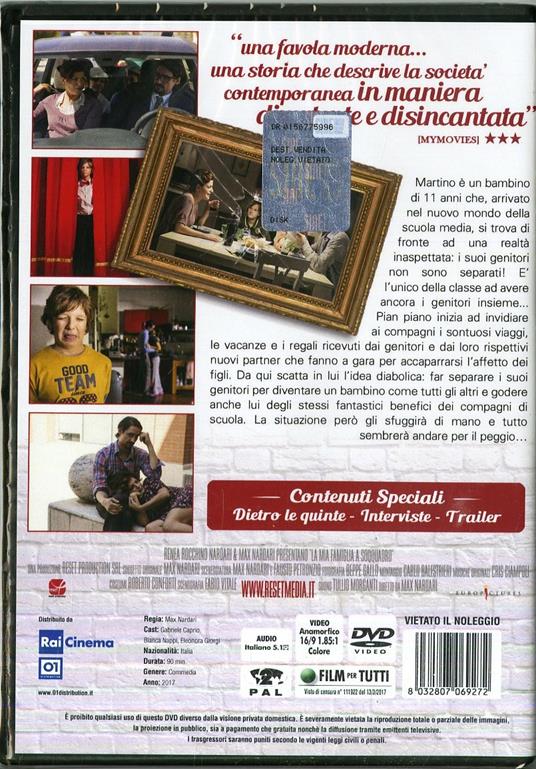 La mia famiglia a soqquadro (DVD) di Max Nardari - DVD - 2