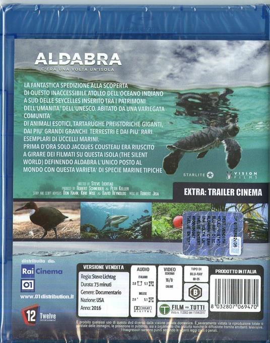 Aldabra (Blu-ray) di Steve Lichtag - Blu-ray - 2