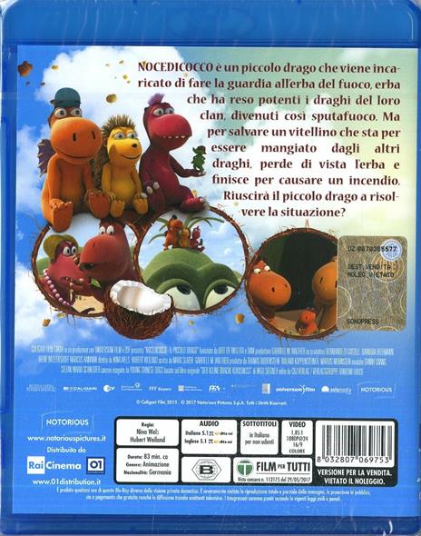 Nocedicocco. Il piccolo drago (Blu-ray) di Nina West - Blu-ray - 2