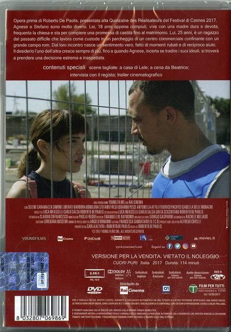 Cuori puri (DVD) di Roberto De Paolis - DVD - 2