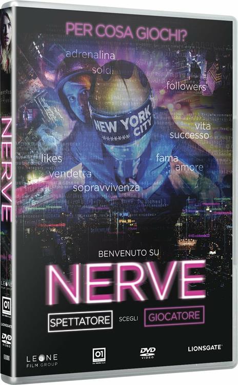 Nerve (DVD) di Henry Joost,Ariel Shulman - DVD