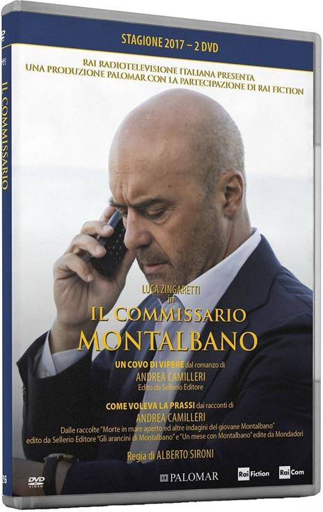 Il commissario Montalbano. Stagione 2017. Serie TV ita (2 DVD) di Alberto Sironi - DVD