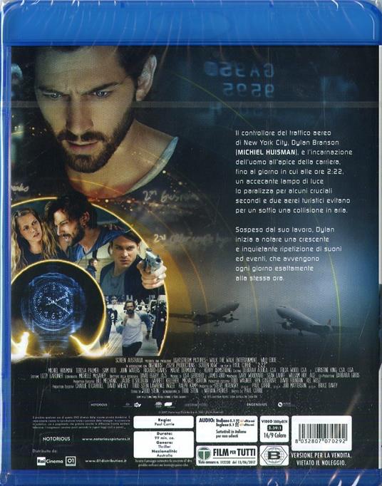 2:22. Il destino è già scritto (Blu-ray) di Paul Currie - Blu-ray - 2