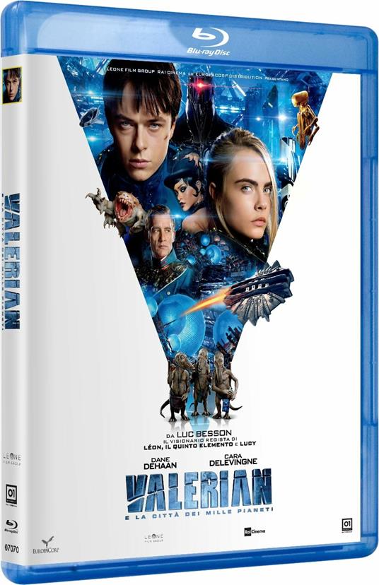 Valerian e la città dei mille pianeti (Blu-ray) di Luc Besson - Blu-ray
