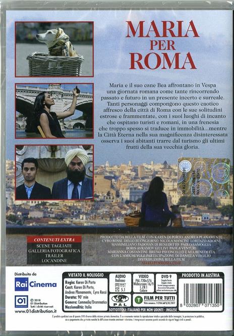 Maria per Roma  (DVD) di Karen Di Porto - DVD - 2