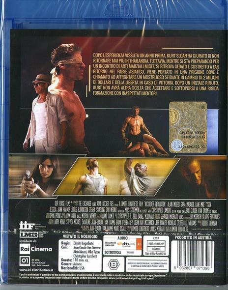 Kickboxer 2. Retaliation (Blu-ray) di Dimitri Logothetis - Blu-ray - 2