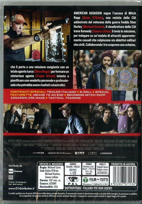 American Assassin (DVD) di Michael Cuesta - DVD - 6