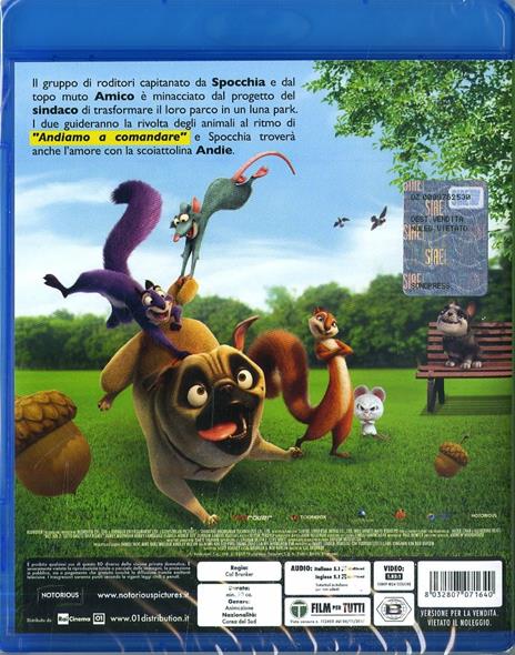 Nut Job. Tutto molto divertente (Blu-ray) di Cal Brunker - Blu-ray - 2