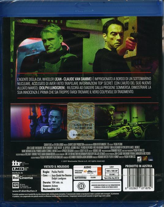 Black water (Blu-ray) di Pasha Patriki - Blu-ray - 2