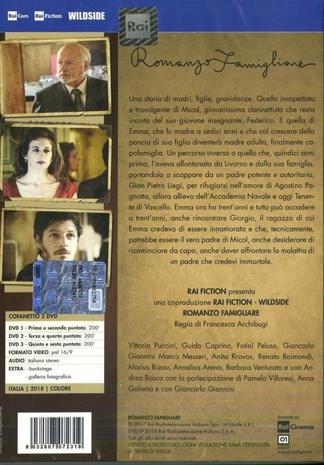 Romanzo famigliare (3 DVD) di Francesca Archibugi - DVD - 2