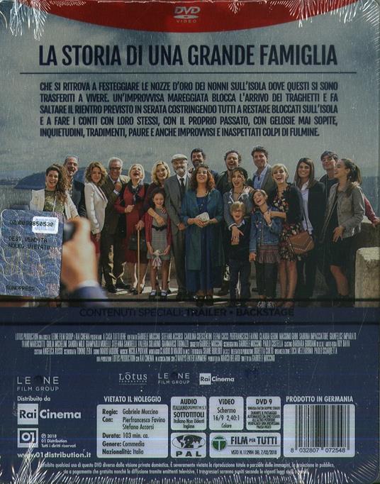 A casa tutti bene. Con Steelbook (DVD) di Gabriele Muccino - DVD - 2