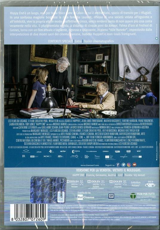 Happy End (DVD) di Michael Haneke - DVD - 2