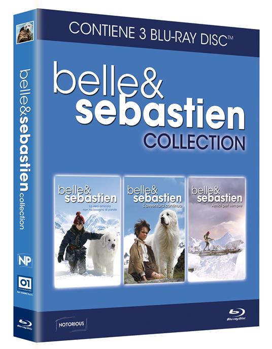 Belle & Sebastien Collection (3 Blu-ray) di Nicolas Vanier,Christian Duguay,Clovis Cornillac